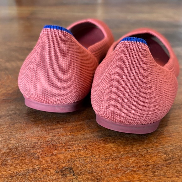Rothy's Coral Pink Women's Flats - Picture 4 of 12